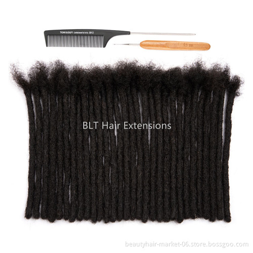 straight handmade dreadlocks hair extensions black 100% human hair dreadlock extensions human dreadlocks